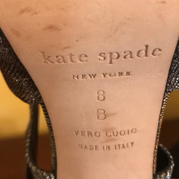Kate Spade Lurex Strappy Sandal - Picture 2 of 3